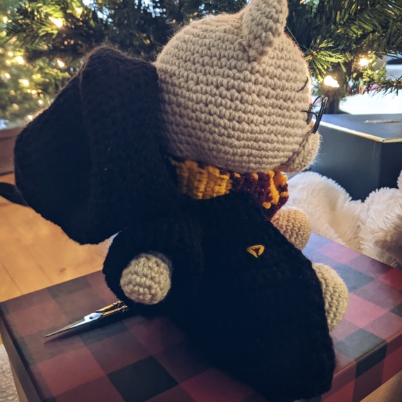Crocheted Harry Potter Bear - Picture 2 of 4